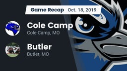 Recap: Cole Camp  vs. Butler  2019