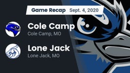 Recap: Cole Camp  vs. Lone Jack  2020