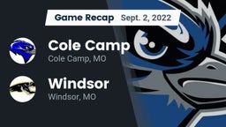 Recap: Cole Camp  vs. Windsor  2022
