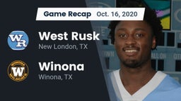 Recap: West Rusk  vs. Winona  2020