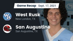 Recap: West Rusk  vs. San Augustine  2021