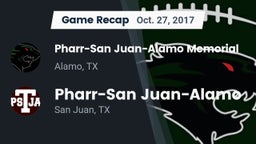 Recap: Pharr-San Juan-Alamo Memorial  vs. Pharr-San Juan-Alamo  2017