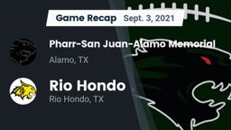 Recap: Pharr-San Juan-Alamo Memorial  vs. Rio Hondo  2021