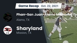 Recap: Pharr-San Juan-Alamo Memorial  vs. Sharyland  2021