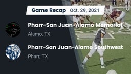 Recap: Pharr-San Juan-Alamo Memorial  vs. Pharr-San Juan-Alamo Southwest  2021