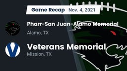 Recap: Pharr-San Juan-Alamo Memorial  vs. Veterans Memorial  2021