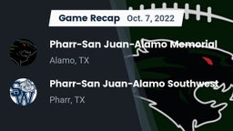 Recap: Pharr-San Juan-Alamo Memorial  vs. Pharr-San Juan-Alamo Southwest  2022