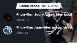 Recap: Pharr-San Juan-Alamo Memorial  vs. Pharr-San Juan-Alamo Southwest  2023