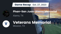 Recap: Pharr-San Juan-Alamo Memorial  vs. Veterans Memorial  2023