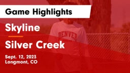 Skyline  vs Silver Creek  Game Highlights - Sept. 12, 2023