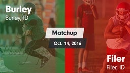 Matchup: Burley  vs. Filer  2016