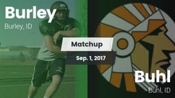 Matchup: Burley  vs. Buhl  2017
