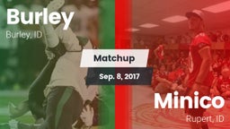 Matchup: Burley  vs. Minico  2017
