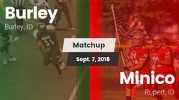 Matchup: Burley  vs. Minico  2018