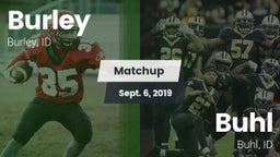 Matchup: Burley  vs. Buhl  2019