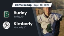 Recap: Burley  vs. Kimberly  2020