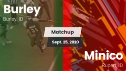 Matchup: Burley  vs. Minico  2020