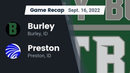 Recap: Burley  vs. Preston  2022