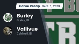 Recap: Burley  vs. Vallivue  2023