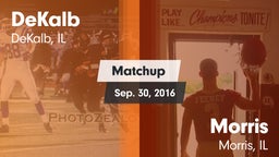 Matchup: DeKalb  vs. Morris  2016