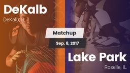 Matchup: DeKalb  vs. Lake Park  2017