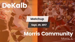 Matchup: DeKalb  vs. Morris Community  2017