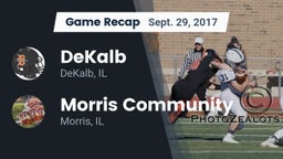 Recap: DeKalb  vs. Morris Community  2017