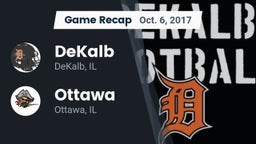 Recap: DeKalb  vs. Ottawa  2017