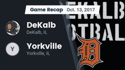 Recap: DeKalb  vs. Yorkville 2017