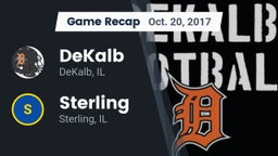 Recap: DeKalb  vs. Sterling  2017