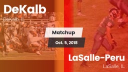 Matchup: DeKalb  vs. LaSalle-Peru  2018