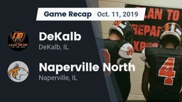 Recap: DeKalb  vs. Naperville North  2019