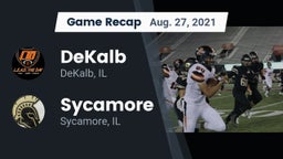 Recap: DeKalb  vs. Sycamore  2021