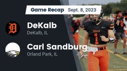 Recap: DeKalb  vs. Carl Sandburg  2023