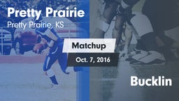 Matchup: Pretty Prairie High vs. Bucklin 2016