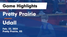 Pretty Prairie vs Udall  Game Highlights - Feb. 22, 2024