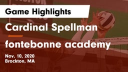 Cardinal Spellman  vs fontebonne academy Game Highlights - Nov. 10, 2020