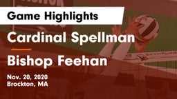 Cardinal Spellman  vs Bishop Feehan  Game Highlights - Nov. 20, 2020