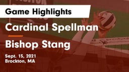 Cardinal Spellman  vs Bishop Stang  Game Highlights - Sept. 15, 2021