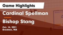 Cardinal Spellman  vs Bishop Stang  Game Highlights - Oct. 14, 2021