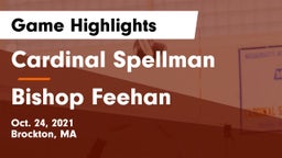 Cardinal Spellman  vs Bishop Feehan  Game Highlights - Oct. 24, 2021