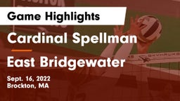 Cardinal Spellman  vs East Bridgewater  Game Highlights - Sept. 16, 2022