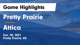 Pretty Prairie vs Attica  Game Highlights - Jan. 30, 2021