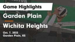 Garden Plain  vs Wichita Heights  Game Highlights - Oct. 7, 2023
