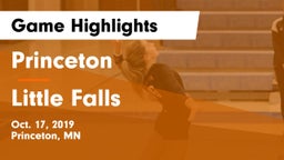 Princeton  vs Little Falls Game Highlights - Oct. 17, 2019