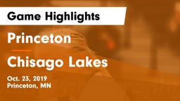 Princeton  vs Chisago Lakes  Game Highlights - Oct. 23, 2019