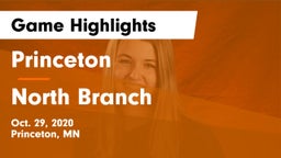 Princeton  vs North Branch  Game Highlights - Oct. 29, 2020