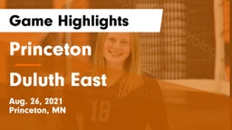 Princeton  vs Duluth East Game Highlights - Aug. 26, 2021