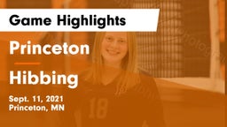 Princeton  vs Hibbing  Game Highlights - Sept. 11, 2021