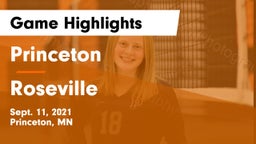 Princeton  vs Roseville Game Highlights - Sept. 11, 2021